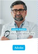 Portada del ampliación del cuadro médico seniors de ADESLAS en Malaga 2026