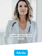 Portada del cuadro médico general de ADESLAS en Tenerife 2026